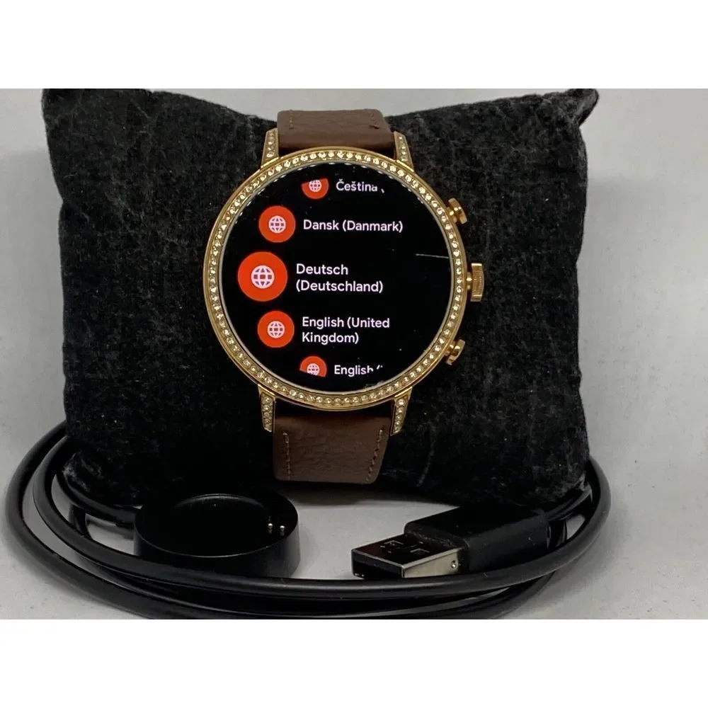 Fossil Gen 4 Authentic Digital Dial Smart Watch Custom Band FTW6015 LT305